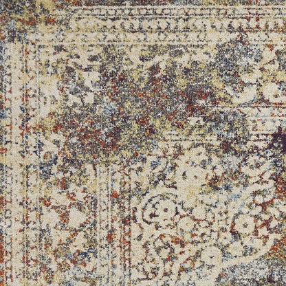 7' X 10'  Polypropylene Multi Area Rug