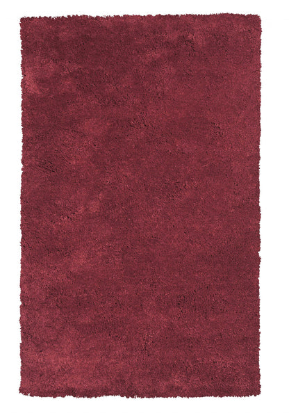 8' X 10' Polyester Red Area Rug