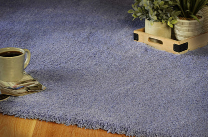 8' X 10' Purple Indoor Shag Rug