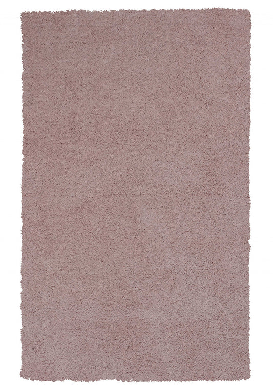 8' X 10' Rose Pink Indoor Shag Rug