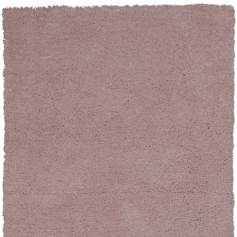 8' X 10' Rose Pink Indoor Shag Rug