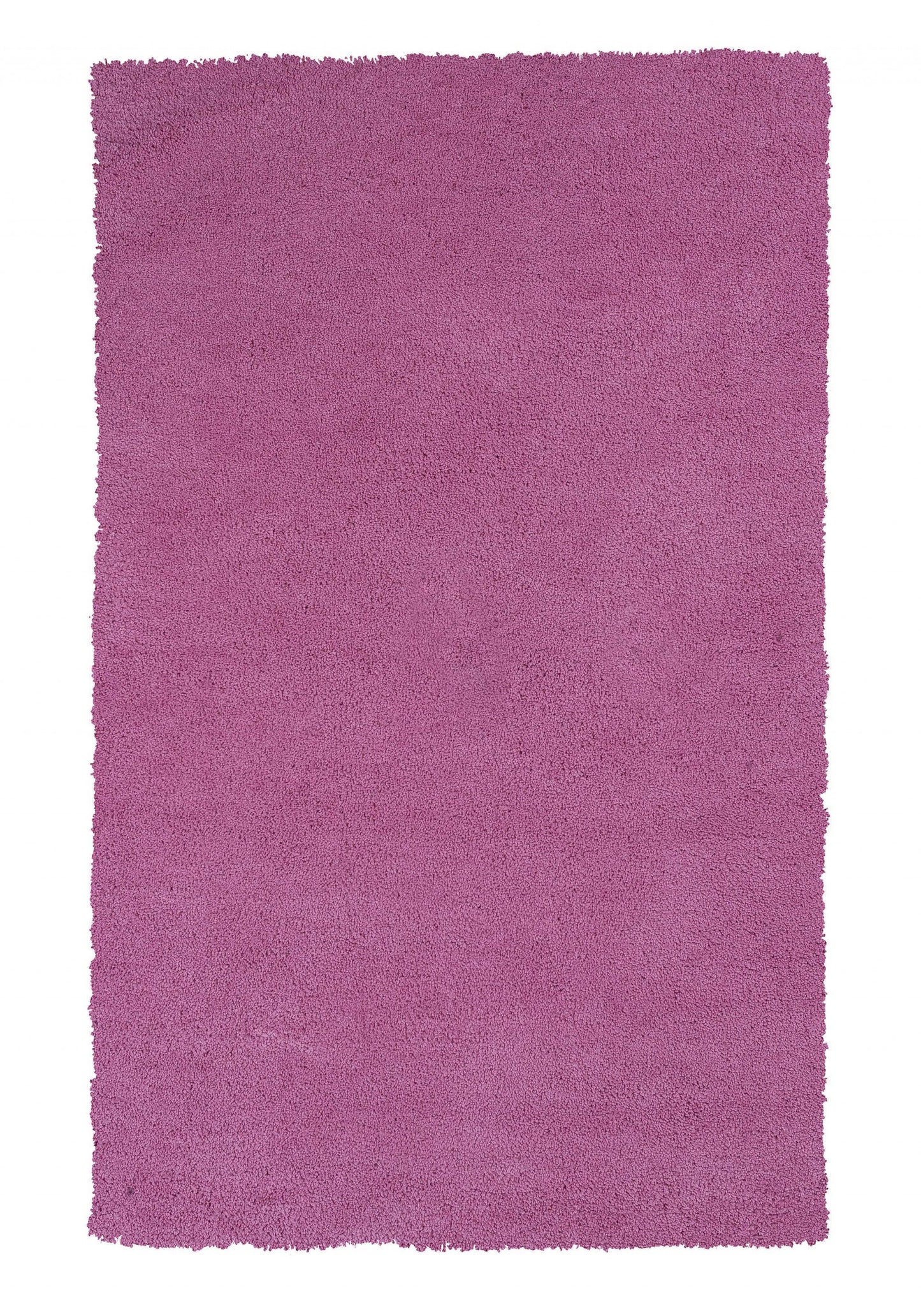 8' X 10' Hot Pink Hand Woven Area Rug