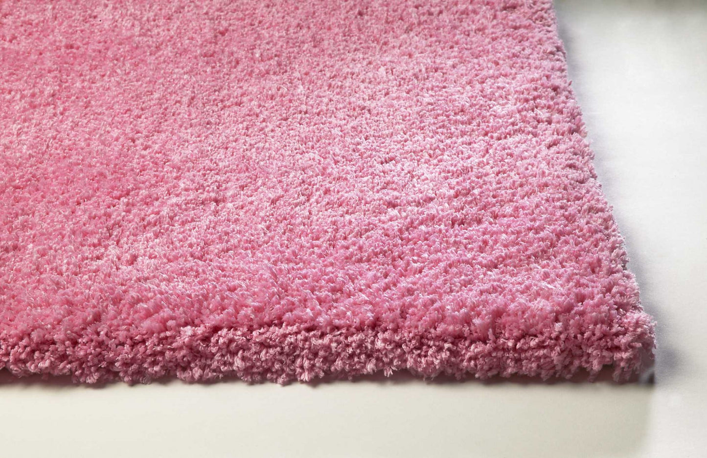 8' X 10' Hot Pink Hand Woven Area Rug