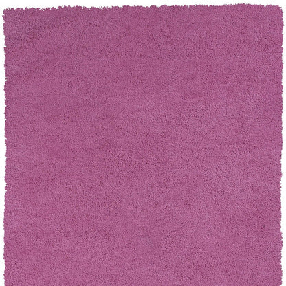 8' X 10' Hot Pink Hand Woven Area Rug