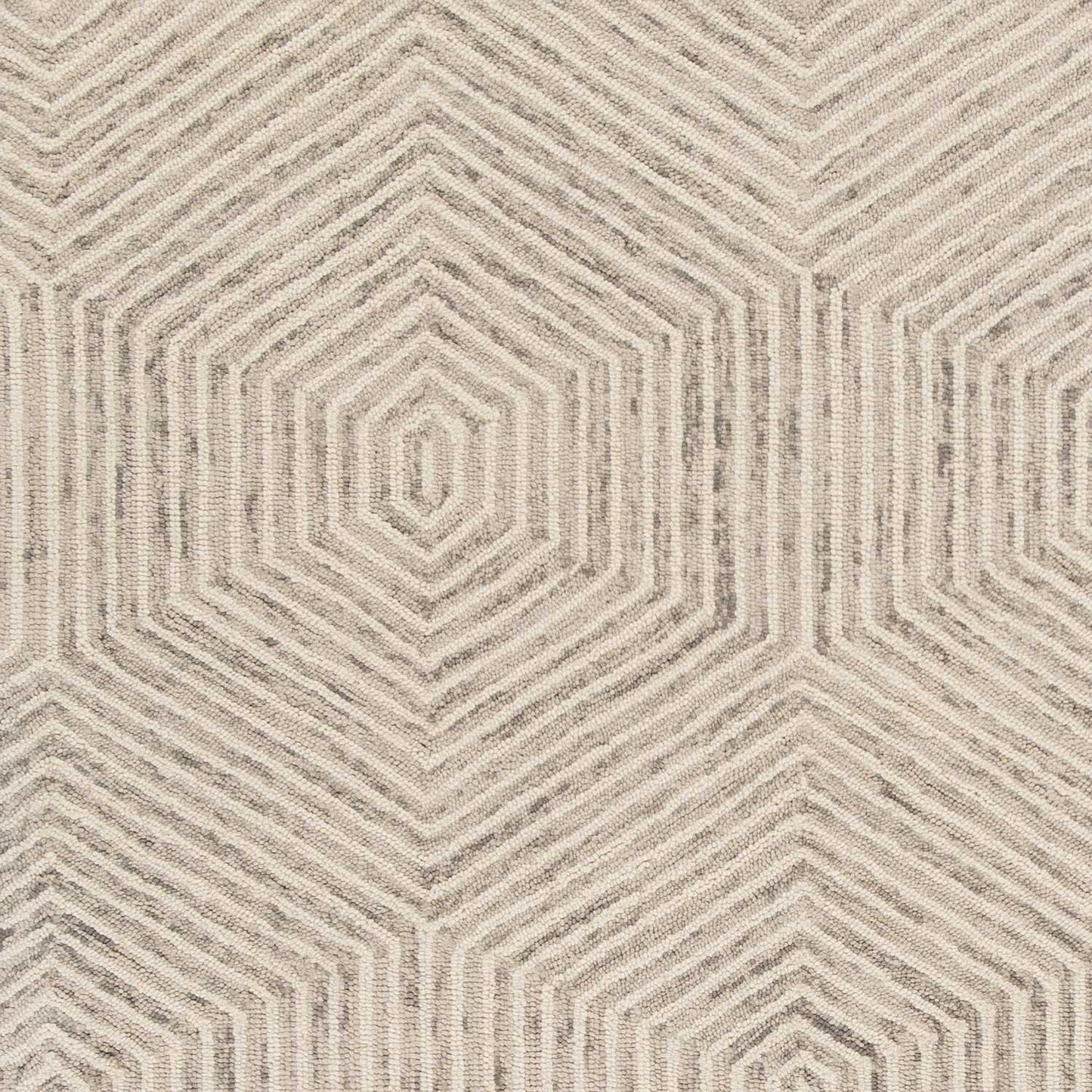 8' X 10'  Wool Ivory  Area Rug