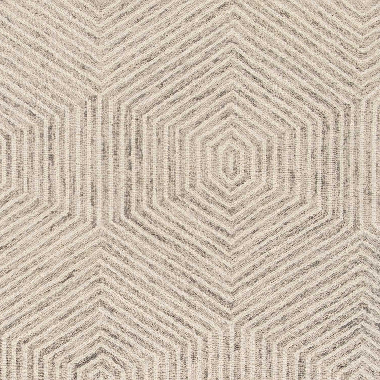 8' X 10'  Wool Ivory  Area Rug