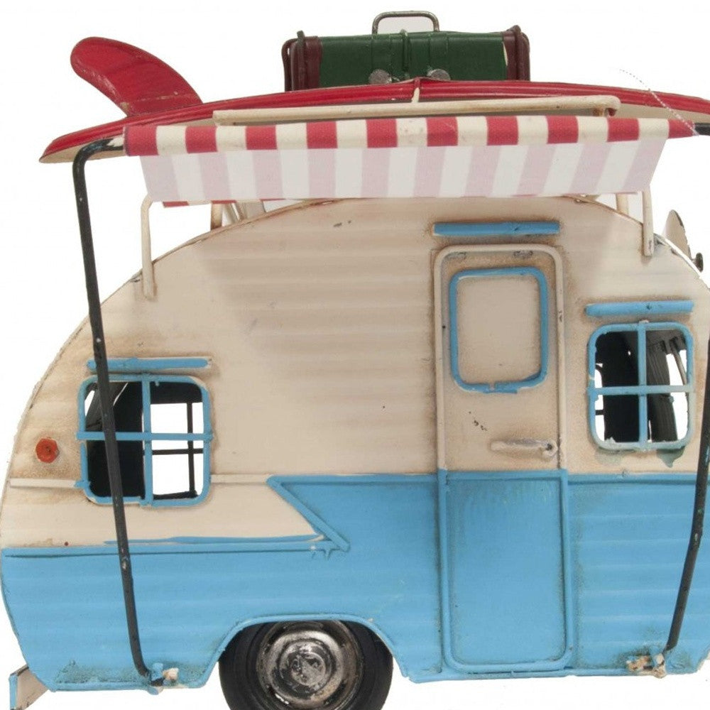 Piggy Bank And Picture Frame Camper Trailer Model