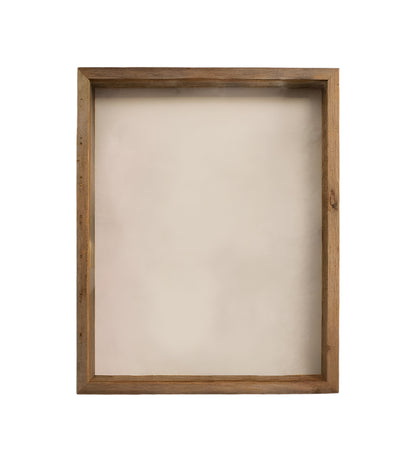 6"� X 6"� Rustic Farmhouse Gray Wood Shadow Box Frame