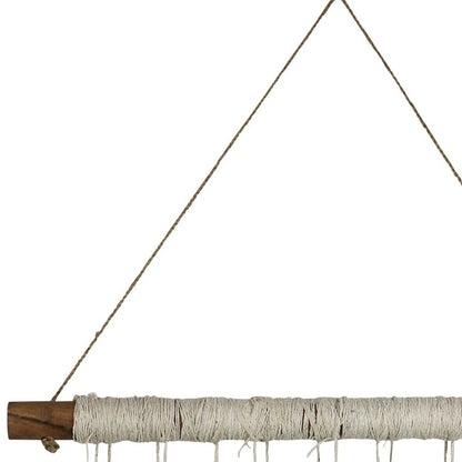 Beige Tassel Bohemian Wall Hanging