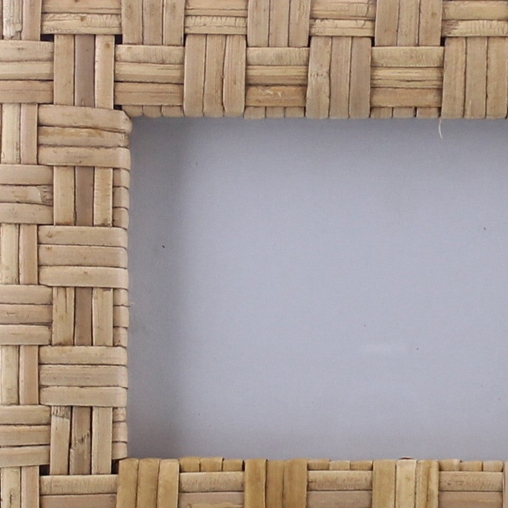 4x6 Woven Bamboo Rectangular Frame