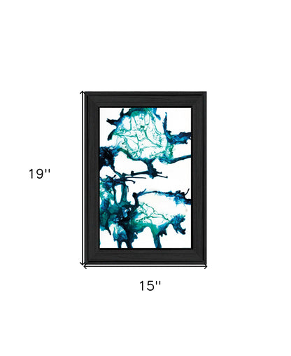 Ocean Living Black Framed Print Wall Art