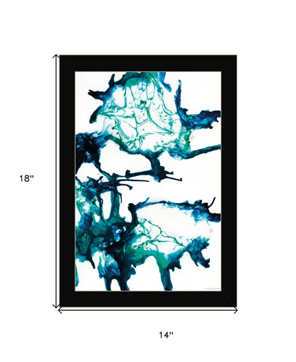 Ocean Living Black Framed Print Wall Art