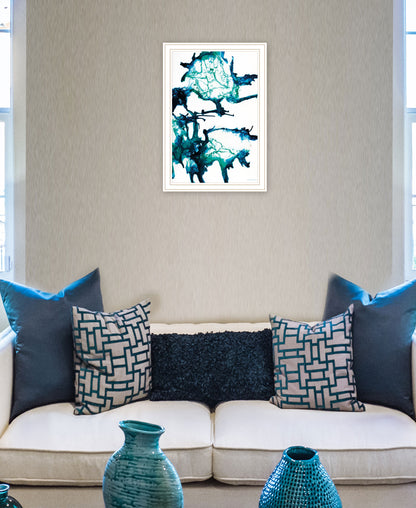 Ocean Living Black Framed Print Wall Art