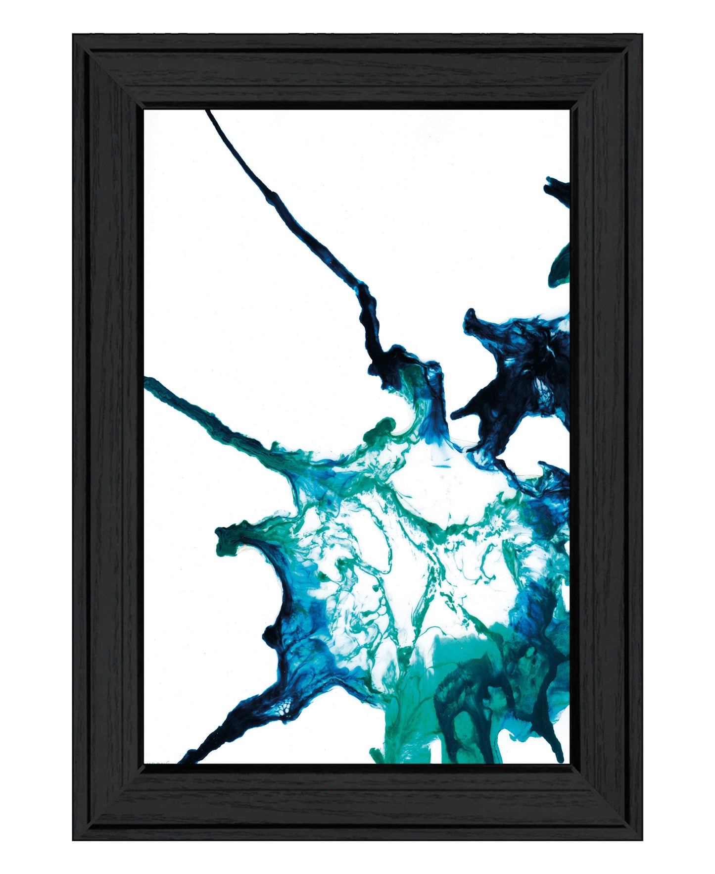 Ocean Living Black Framed Print Wall Art