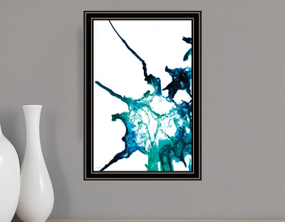 Ocean Living Black Framed Print Wall Art