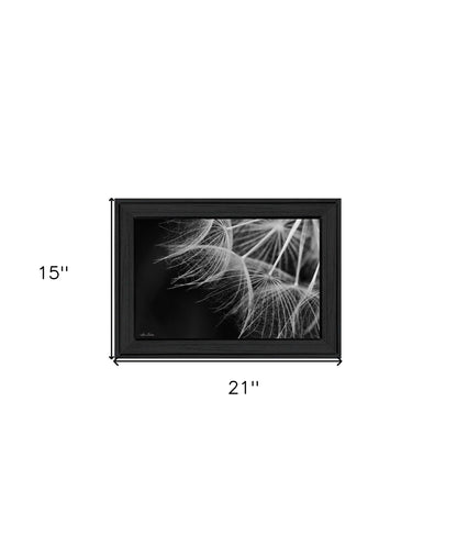 Delicate Beauty Black Framed Print Wall Art