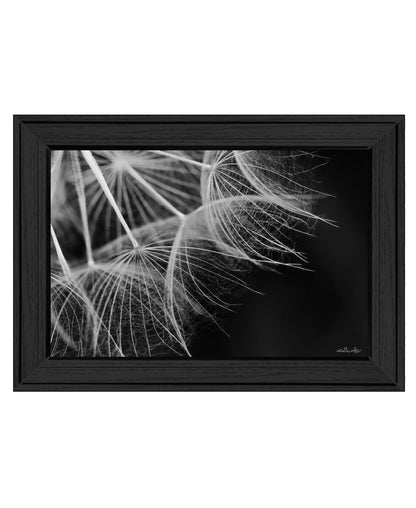 Delicate Beauty Black Framed Print Wall Art