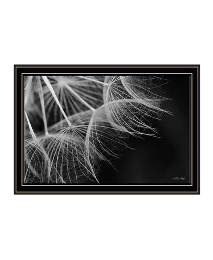 Delicate Beauty Black Framed Print Wall Art