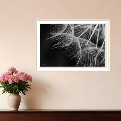 Delicate Beauty Black Framed Print Wall Art