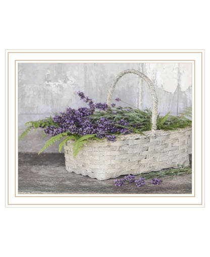 My Lavender Black Framed Print Wall Art