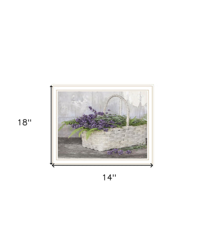 My Lavender Black Framed Print Wall Art