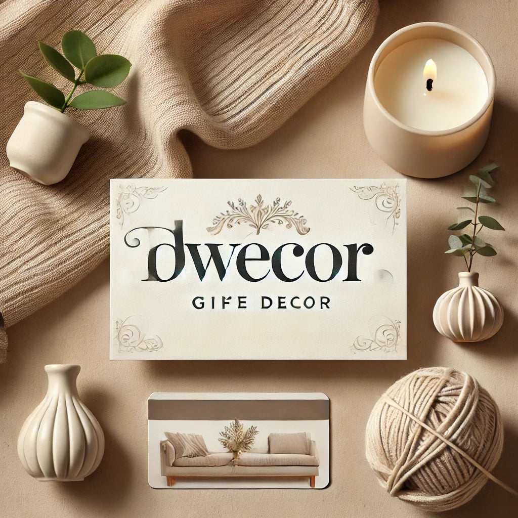 DWECOR Gift Card – The Perfect Gift for Every Home